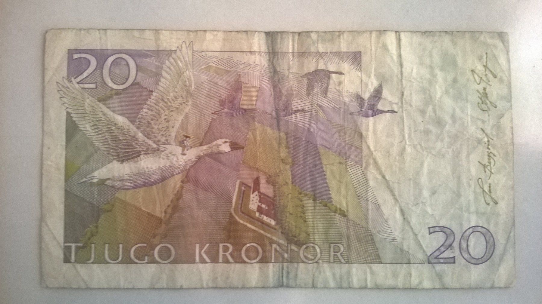 Banconote: Billet banque Suède 20 Couronnes 2006 BE – Usato da Fontainemelon venduto da cathare67 1