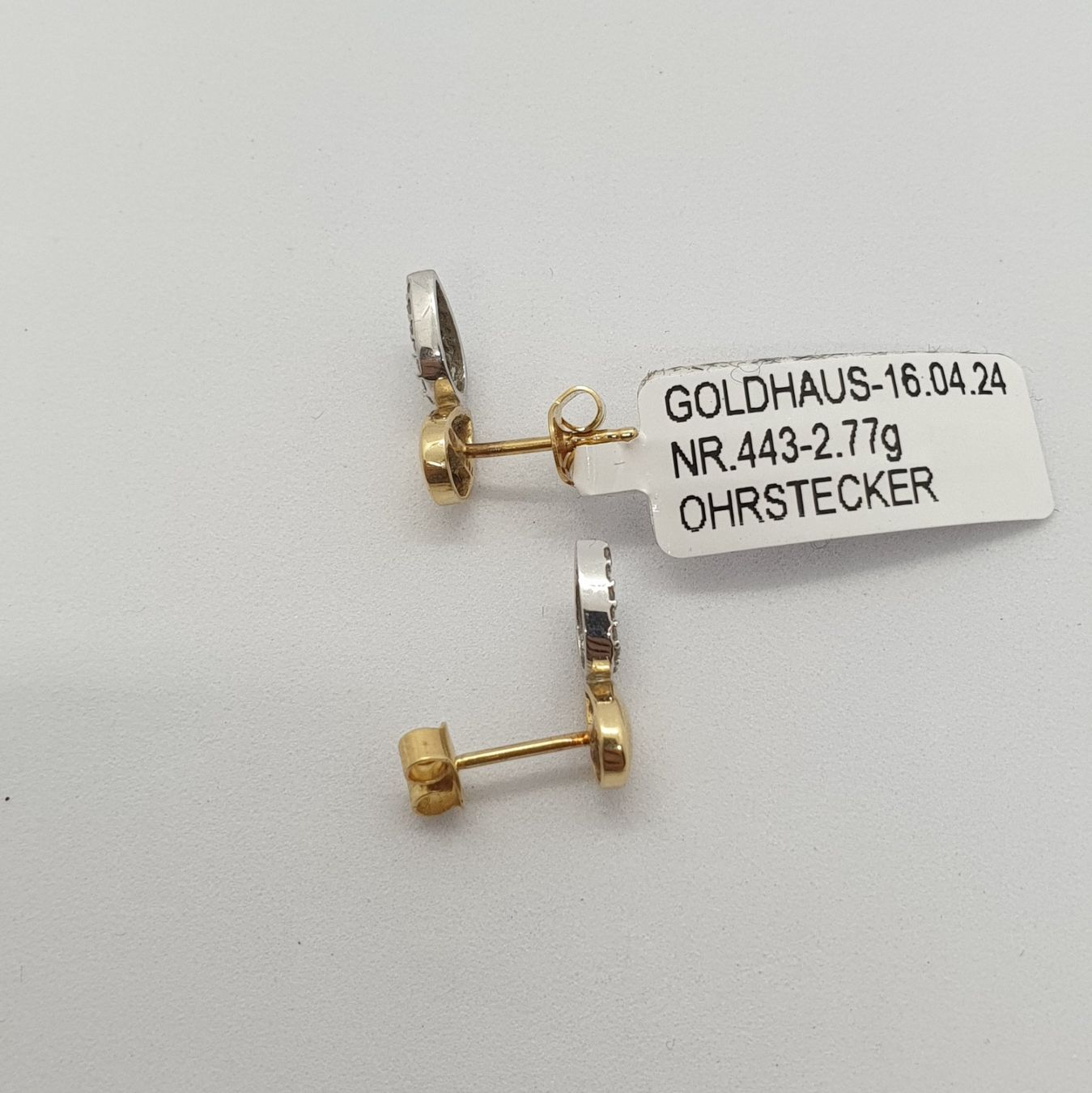 Orecchini pendenti & Orecchini a lobo: Echt 18K Gold - Ohrstecker – Usato da Luzern venduto da Luzern-Goldhaus 2
