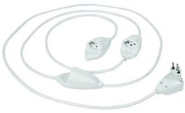 STEFFEN 20 51 03 13 Steckdosenleiste 3x T13 weiss 75cm-Abst.