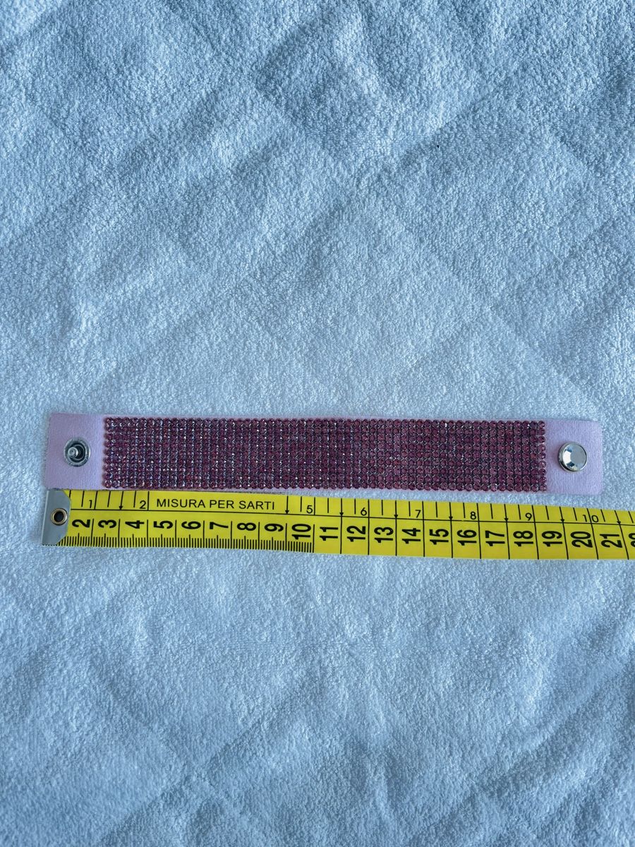 Bracciali & Braccialetti: Bracelet rose avec strass scintillants – Nuovo (secondo la descrizione) da Lausanne venduto da Global.P 2