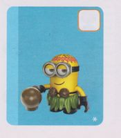 MEGA CONSTRUX FIGURE MINIONS SERIE 10 ISLAND LUAU  MINION WI