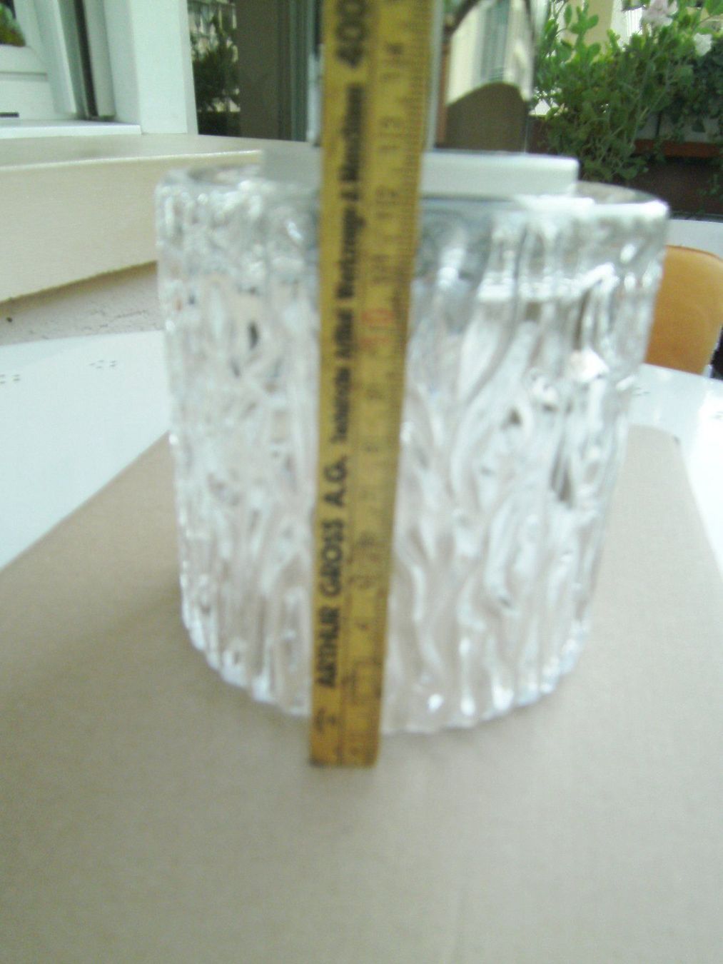 Lampadari & plafoniere: 3 Deckenlampen Glass mit Gehäuse,  50er. – Usato da Basel venduto da vidra66 3