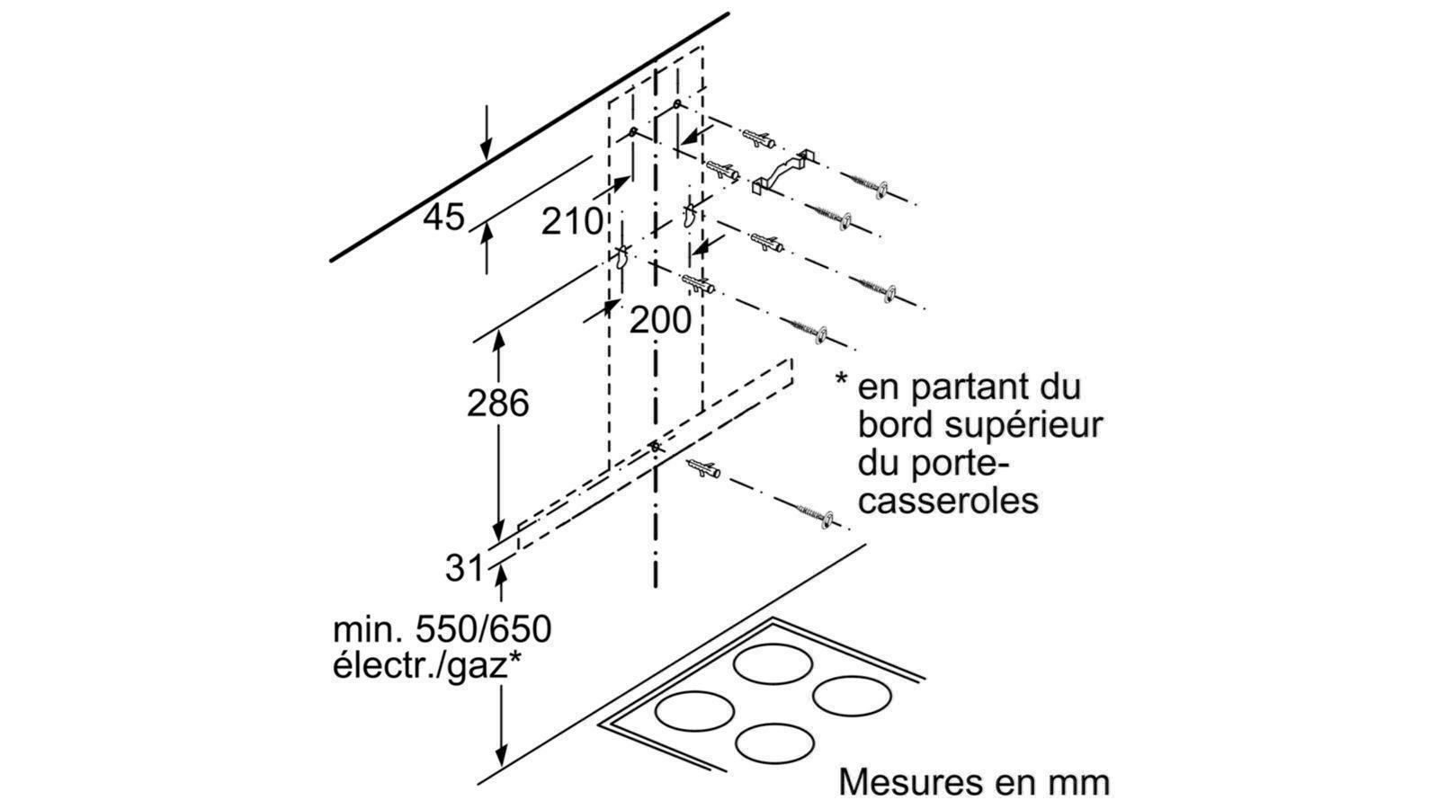 Cappe di aspirazione: Bosch Wandesse 60 cm DWB66BC50 – Nuovo e nell'imballaggio originale da Bottighofen venduto da zaap 5