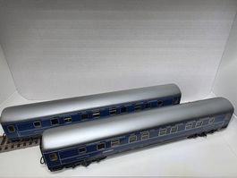 Märklin 4029 D-Zug- Schlafwagen HO AC (2 Stück)