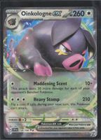 POKÉMON / Oinkologne EX / Scarlet & Violet 🇺🇸