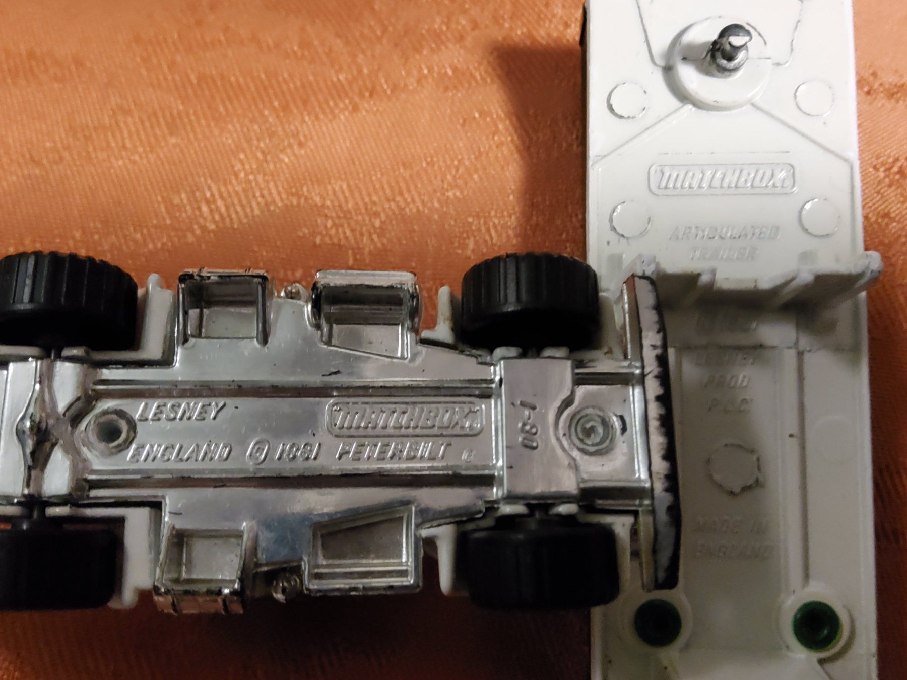 Matchbox Modellini d'auto: Matchbox Peterbilt Covered Truck "Interstate Trucking" – Usato da Basel venduto da rol_rmg6 3