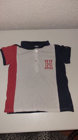 Poloshirt von Tommy Hilfiger Grösse 80 in dunkelblau