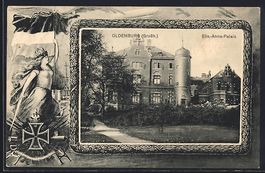 Grusskarten-AK Oldenburg / O., Elis.-Ann