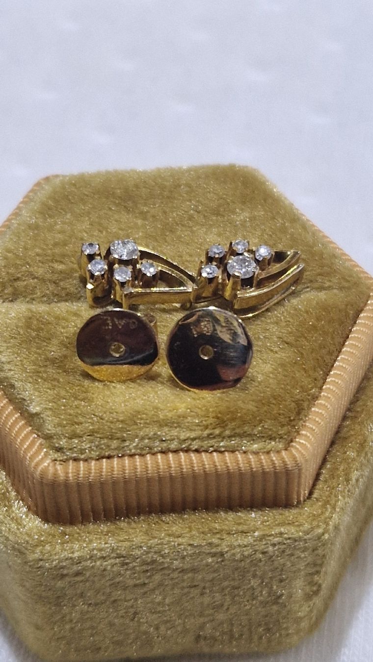 Ohrringe & -stecker: Vintage diamond Earring – Neu (gemäss Beschreibung) aus Château-d'Oex von mgj_9559 2