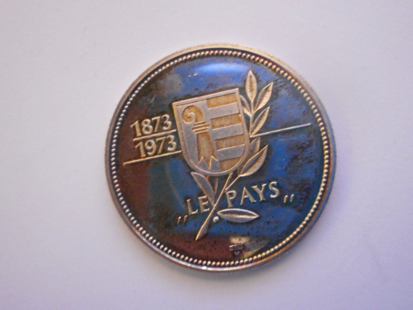 Medaglie: 1973  Ernest Daucourt  silber  Jura 15 gr. – Usato da Kriegstetten venduto da pizlad2010 3