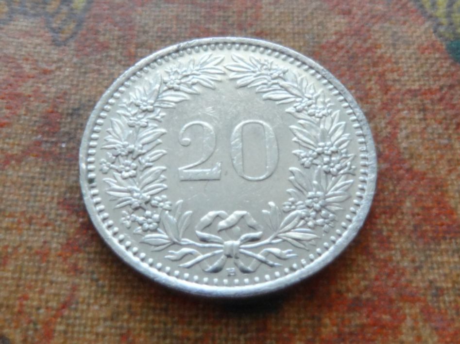 Toutes les monnaies: 20 Rp. 1991 – D'occasion à Romanel-sur-Lausanne par Swift13 1
