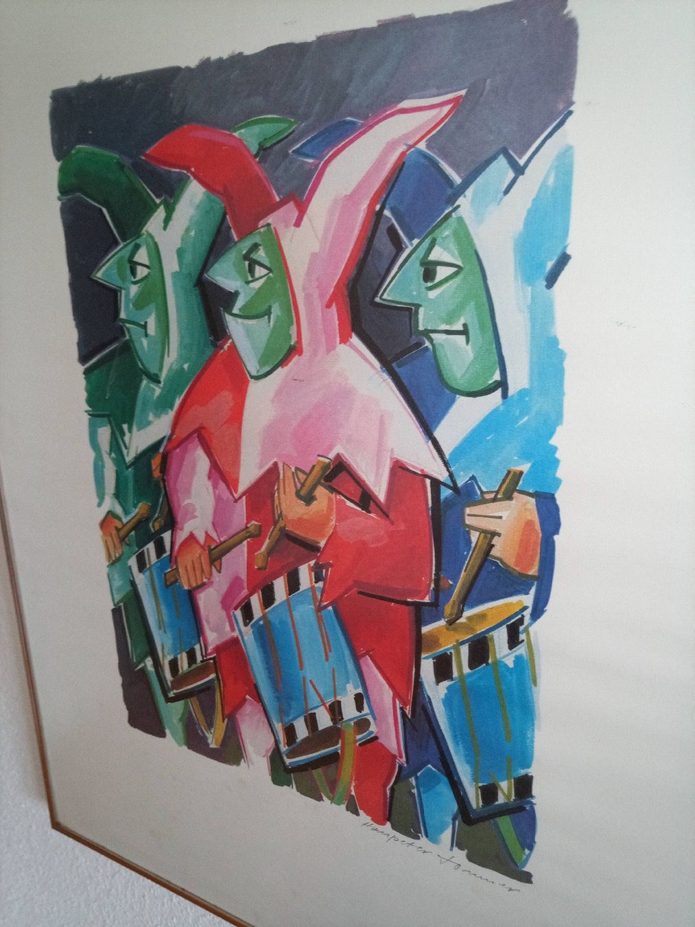 Poster & Bilder: Fasnacht Bild von Hans-Peter Sommer – Gebraucht aus basel von markusb07 3
