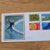 FDC mit Seidenbild 1976 Bern