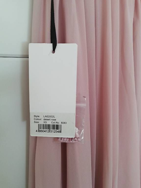 Kleider: Neues, elegantes, langes, rosa Kleid mit Spitze, Gr. 34 – Neu (gemäss Beschreibung) aus Flawil von Haekelwunsch.ch 4