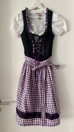 Wunderschönes Dirndl "Bergweiss Trachten" inkl. Bluse