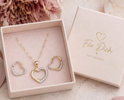 Ohrringe aus echt Gold set
