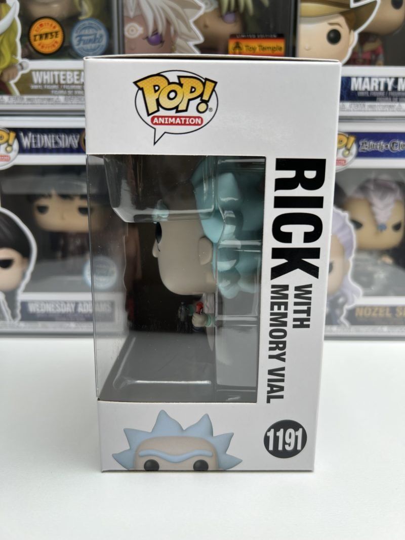 Funko Statuette: Funko POP! Animation Rick & Morty Rick with Memory Vial – Nuovo e nell'imballaggio originale da Le Mouret venduto da perfectbijou 3