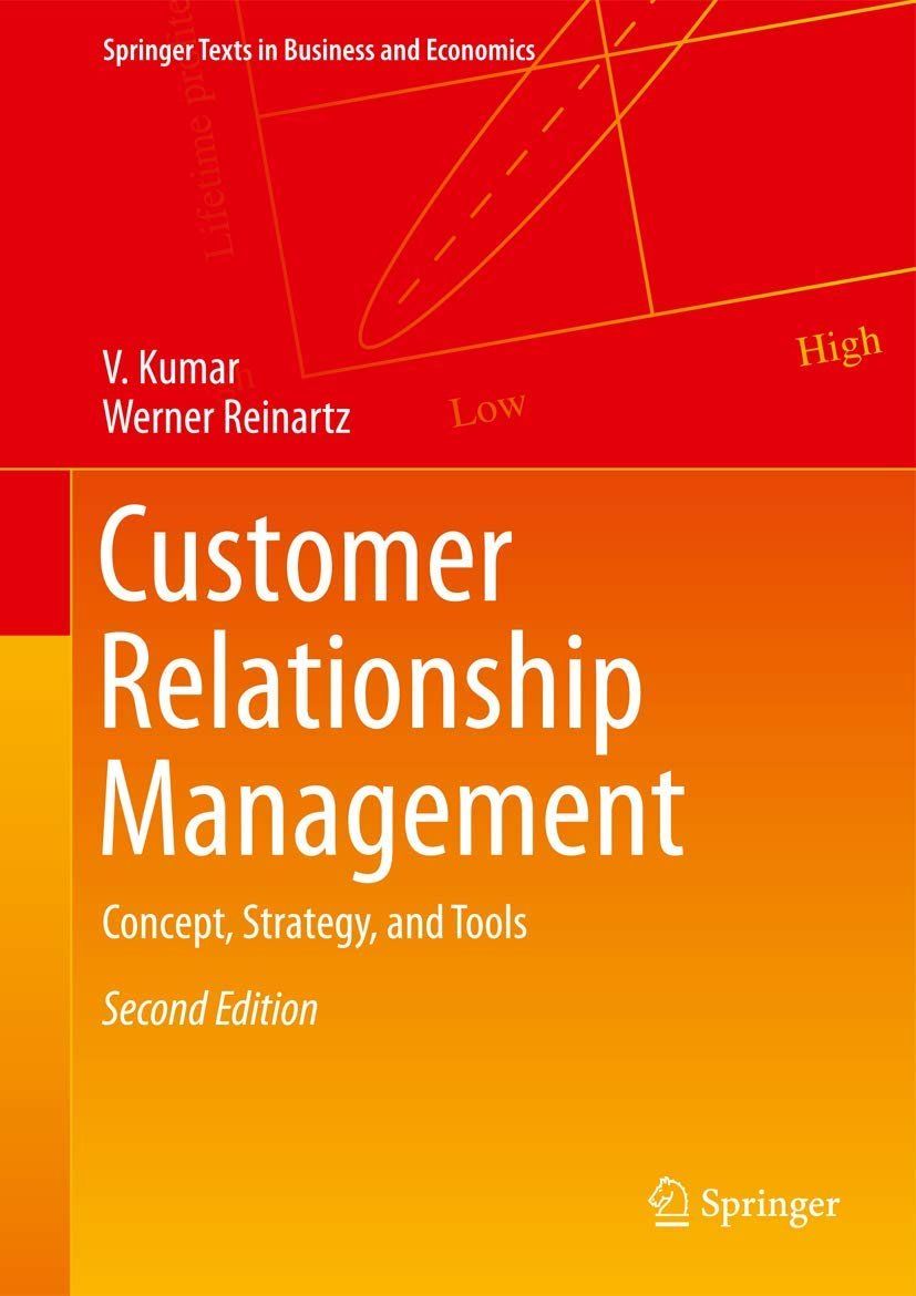 Libri: Customer Relationship Management: Concept, Strategy, Tools – Usato da Thalheim venduto da epservices