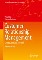 Customer Relationship Management: Concept, Strategy, Tools