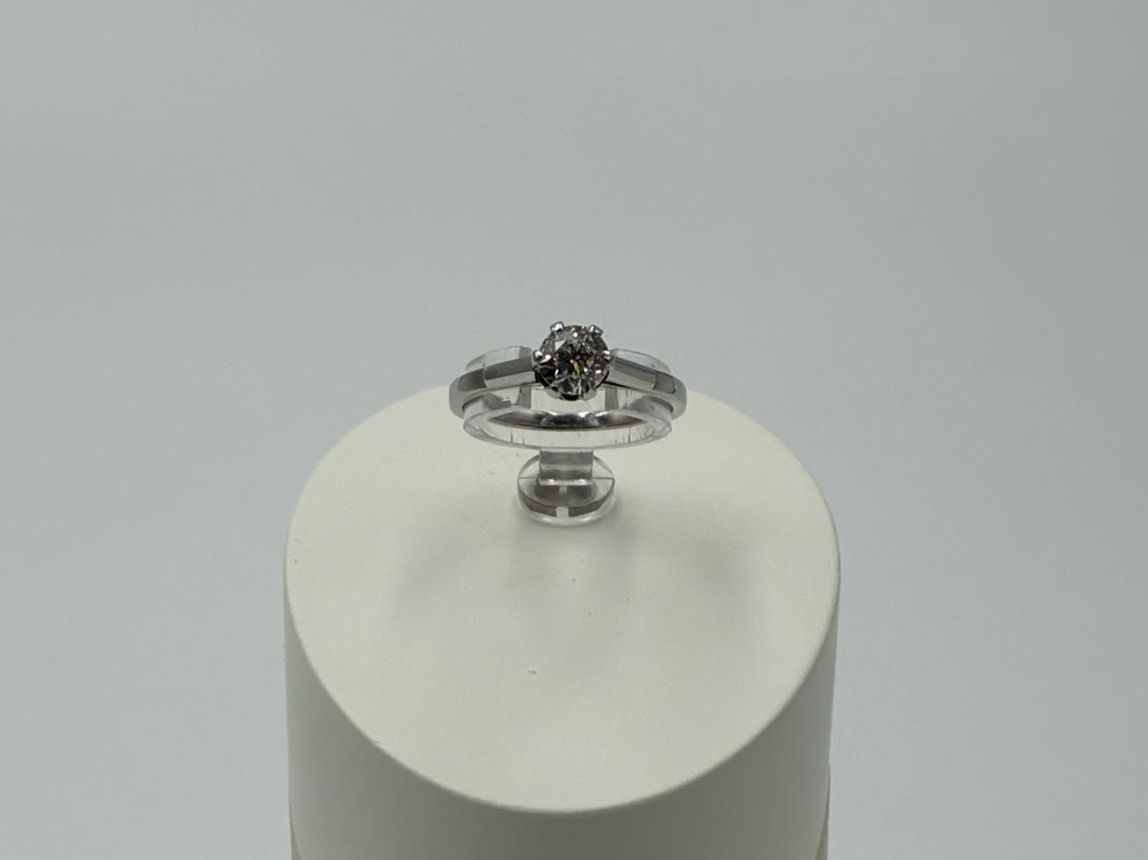 Anelli: SOLITÄR DIAMANT RING IN 750 WEISSGOLD – Usato da Luzern venduto da EdiGem 5