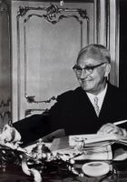 Pressefoto, Franz Jonas, Bundespräsident Oesterreich, 1974