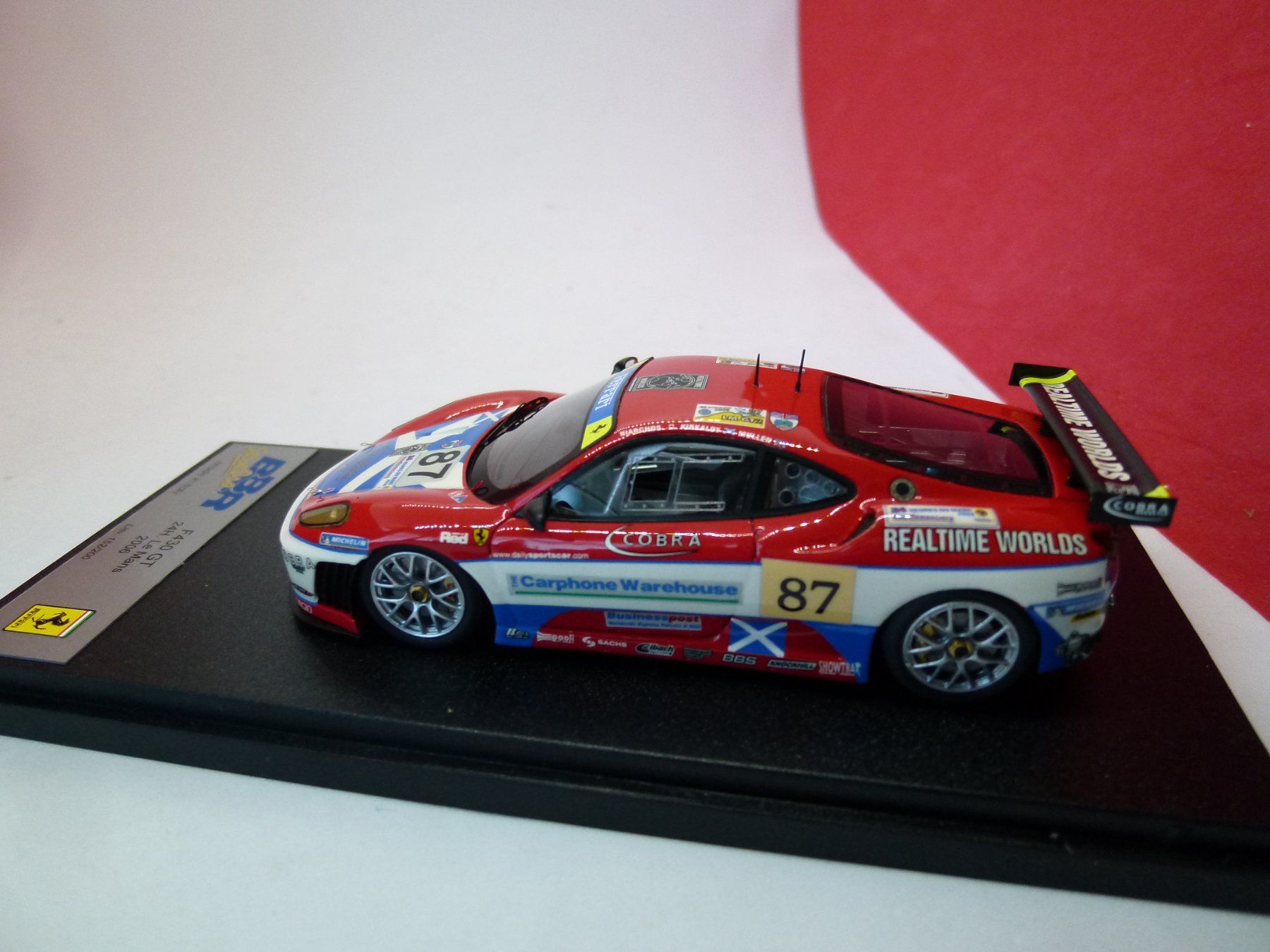 BBR Models Modellini d'auto: BBR  -  Ferrari 430GT Le Mans -  1:43 rwb    %%%%%%%%%%% – Nuovo (secondo la descrizione) da Reiden venduto da Aston2 1
