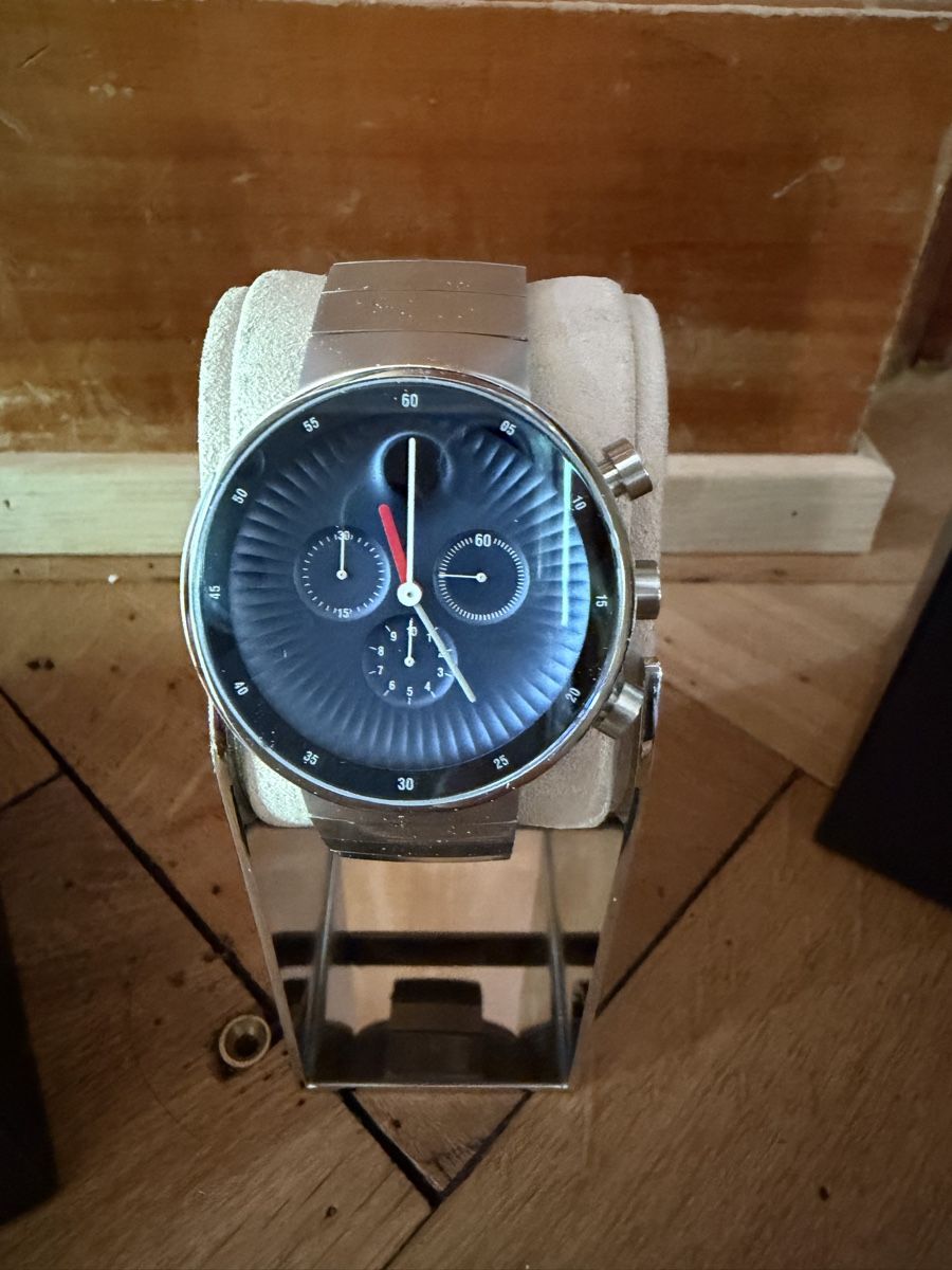 Movado Orologi: Movado Edge Armbanduhr NEU – Nuovo e nell'imballaggio originale da Schaffhausen venduto da oscarstahelag 1