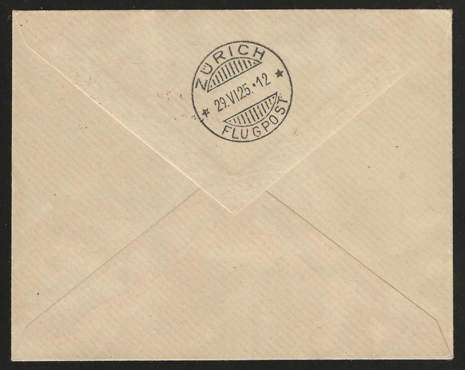 Alle Briefmarken: 1925 : Flugbrief mit seltenem Stempel Genève - Cointrin – Gebraucht aus Gümligen von Geniusbuy 1