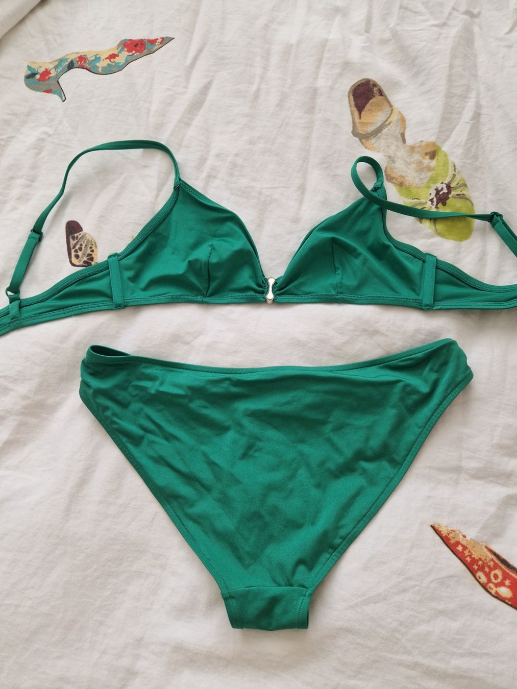 Other Stories Costumi da bagno & Bikini: & other stories Bikini grün mit Blumen – Usato da Erlinsbach SO venduto da ULIKH 6