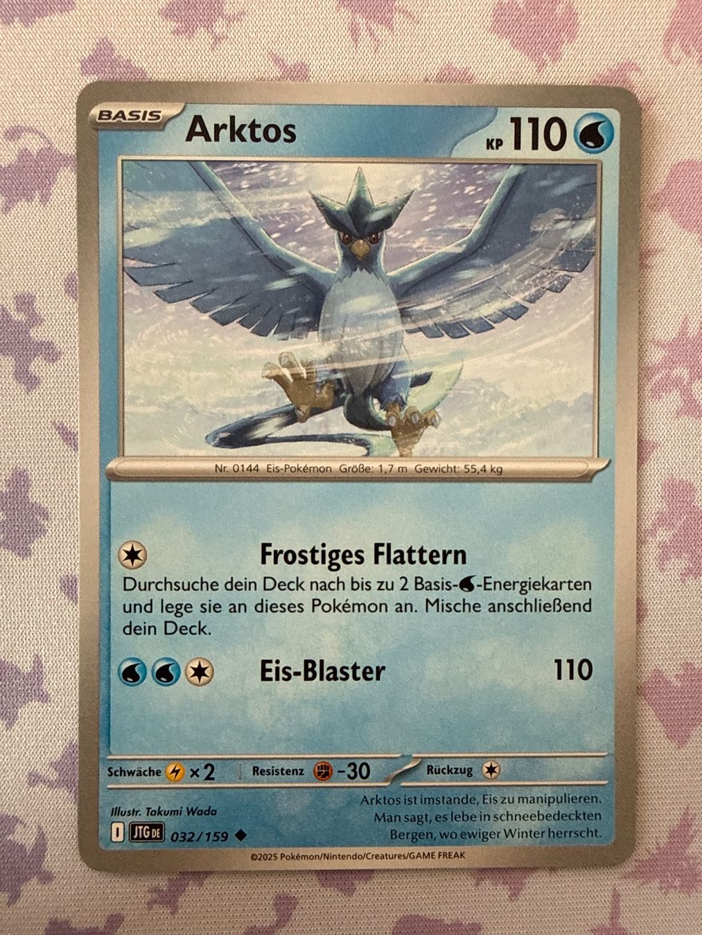 Pokémon Carte collezionabili: Arktos 032/159 - Reisegefährten – Nuovo (secondo la descrizione) da Gossau ZH venduto da Phelsuma01