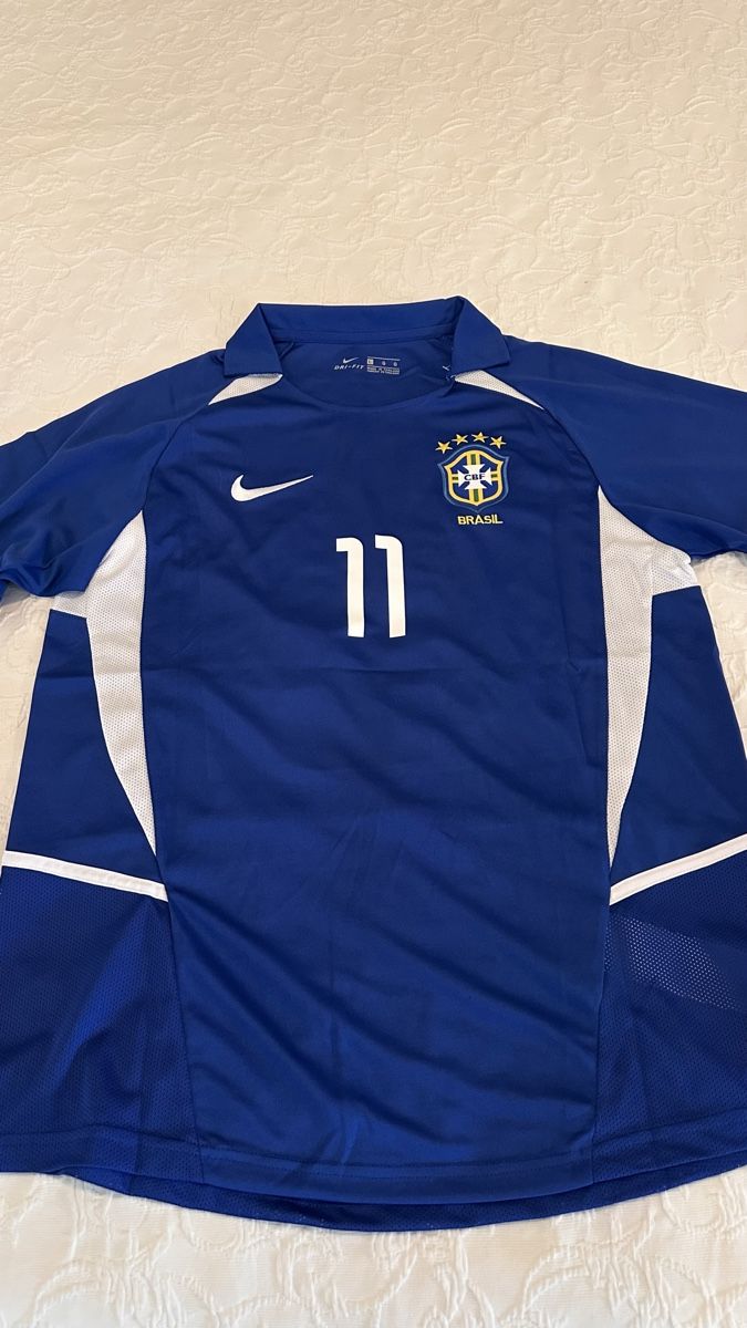 Leibchen & Hosen: Brazil Jersey - Ronaldinho 11 -WC 2002 – Neu (gemäss Beschreibung) aus Oberrieden von jon_5cl2 3