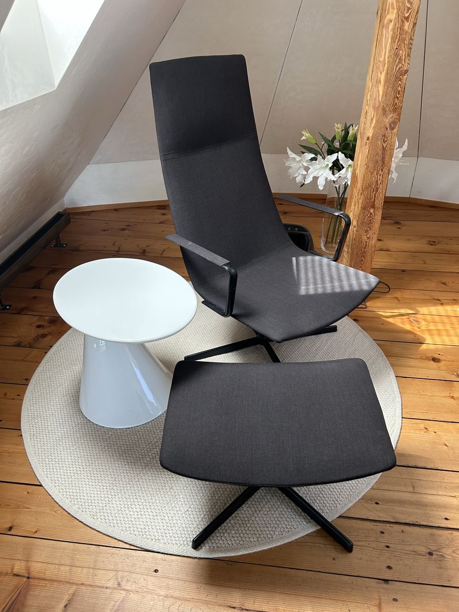 Arper Poltrone: Arper Catifa Lounge Chair & Ottoman – Usato da Zug venduto da Stonecreek 1