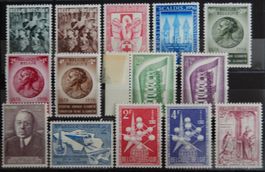 Belgien ex. Kat. 1020-1056 **/* 1955/57