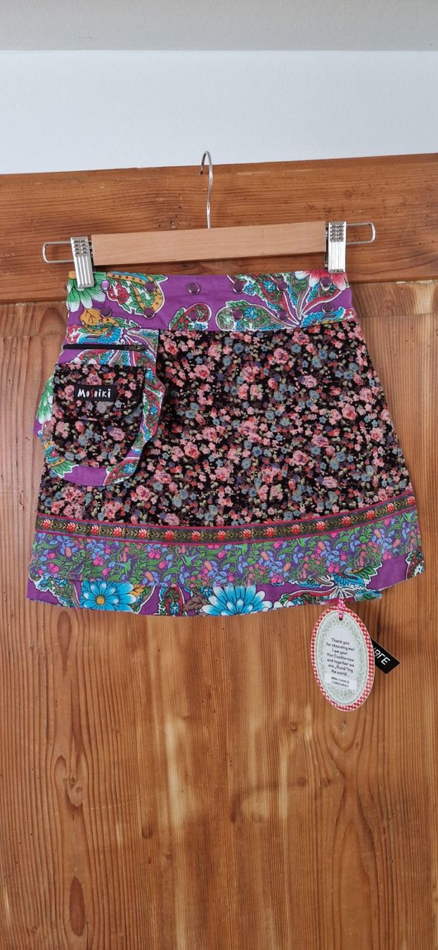 Moshiki Vestiti & Gonne: Moshiki Mini Choco Jupe Reversible – Nuovo e nell'imballaggio originale da Rifferswil venduto da maruna