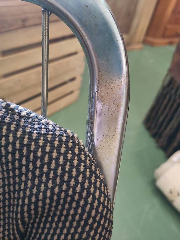 Stühle: Designklassiker Freischwinger 2er Set Metall – Gebraucht aus Pratteln von Cartonsducoeur_bl 8