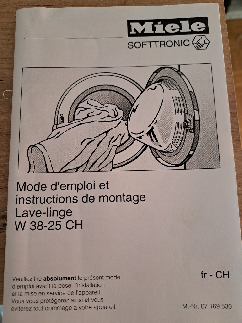 Miele Machines à laver: Lave linge Miele softtronic W38-25CH  – D'occasion à Hauterive NE par car_p2jx 4