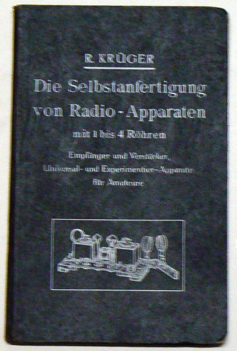 Bücher: Bau eines Radio-Musik-Empfängers 1924 – Gebraucht aus Hüttikon von Lexus-300