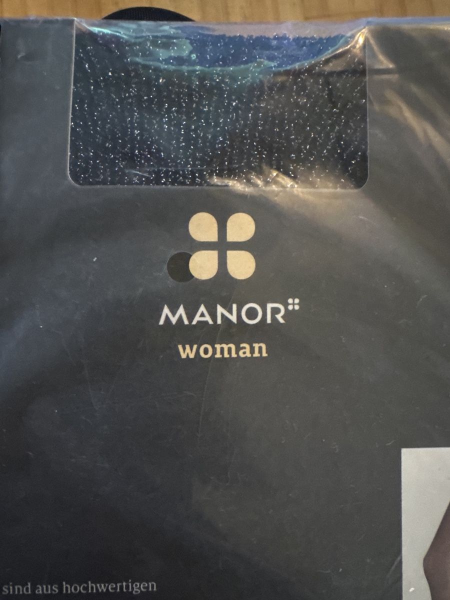 Calze & Collant: Manor Glitzer Strumpfhose Gr. S Schwarz Neu – Nuovo e nell'imballaggio originale da Seuzach venduto da CarmelinaFerraris 2