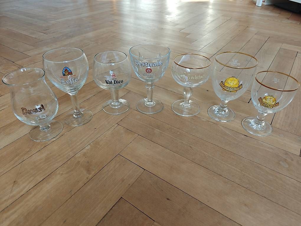 Bicchieri: Belgische Biergläser 7 Stück – Usato da Zürich venduto da Traceur
