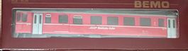 H0m Bemo 3287 133 RhB Steuerwagen BDt 1723 Neu in OVP