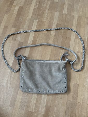 Trendige Umhängetasche Beige