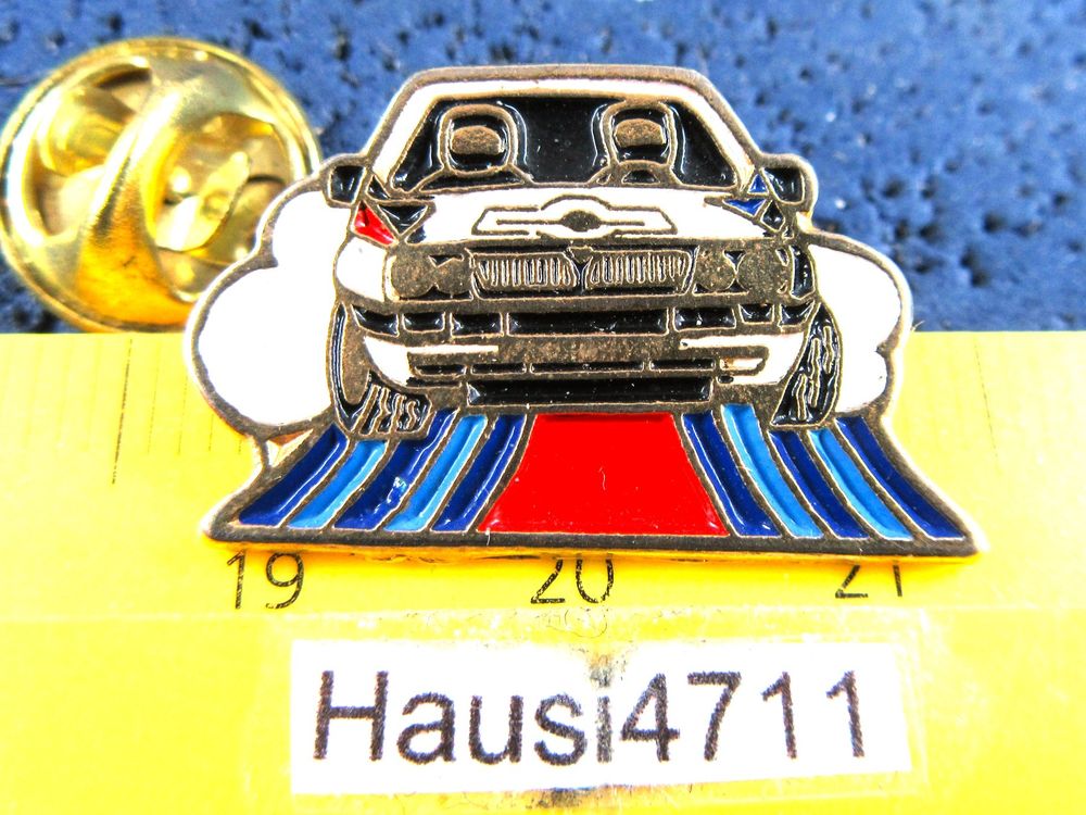LANCIA RALLEY RACING-CAR AUTO PIN GEPRÄGT 25MM | Kaufen auf Ricardo