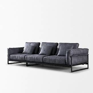 Sofas: Design 2-Sitzer Sofa aus Nappaleder mit Holzgestell – Gebraucht aus Zug von jvmoebel-schweiz 2