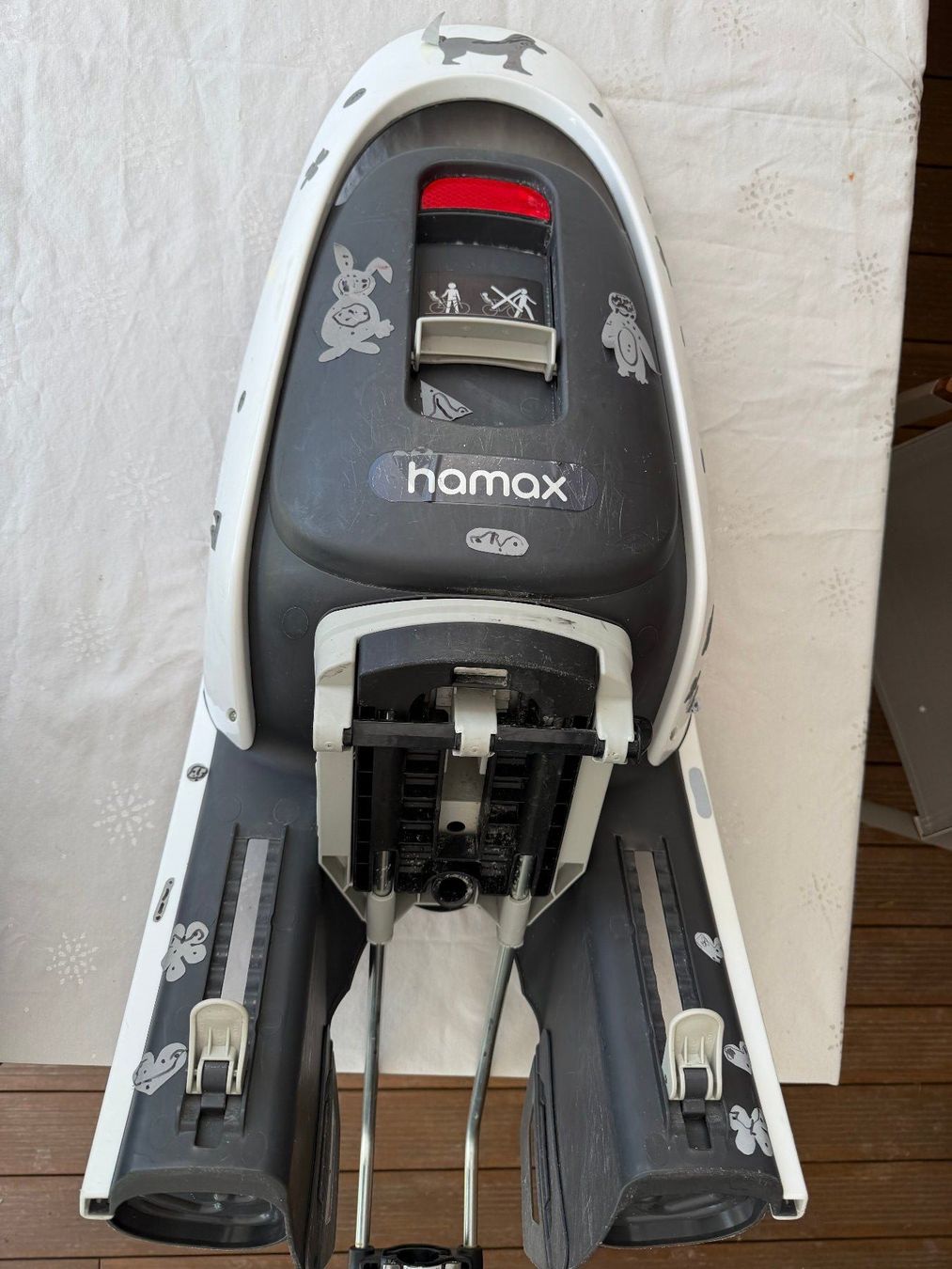 Hamax Ersatzteile: Hamax Caress Velokindersitz schwarz, Rahmenhalterung – Gebraucht aus Affoltern am Albis von bea_7bk6 4