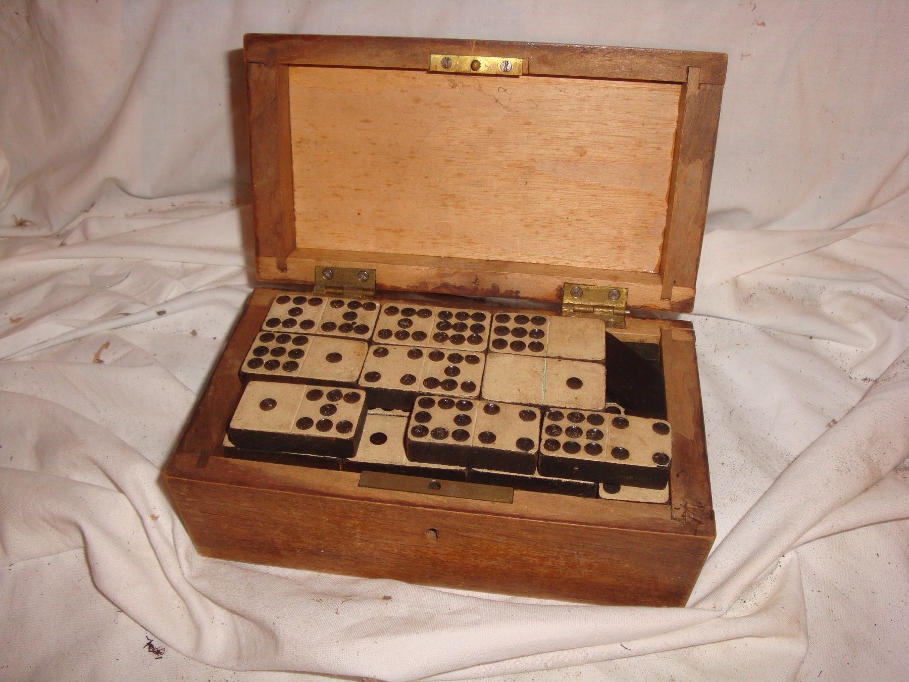 Giochi: Dominospiel, antik – Usato da häusernmoos venduto da buc_8ftk