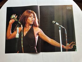 TINA TURNER IKE tolle Poster + Bericht Sammlung inkl. 70's