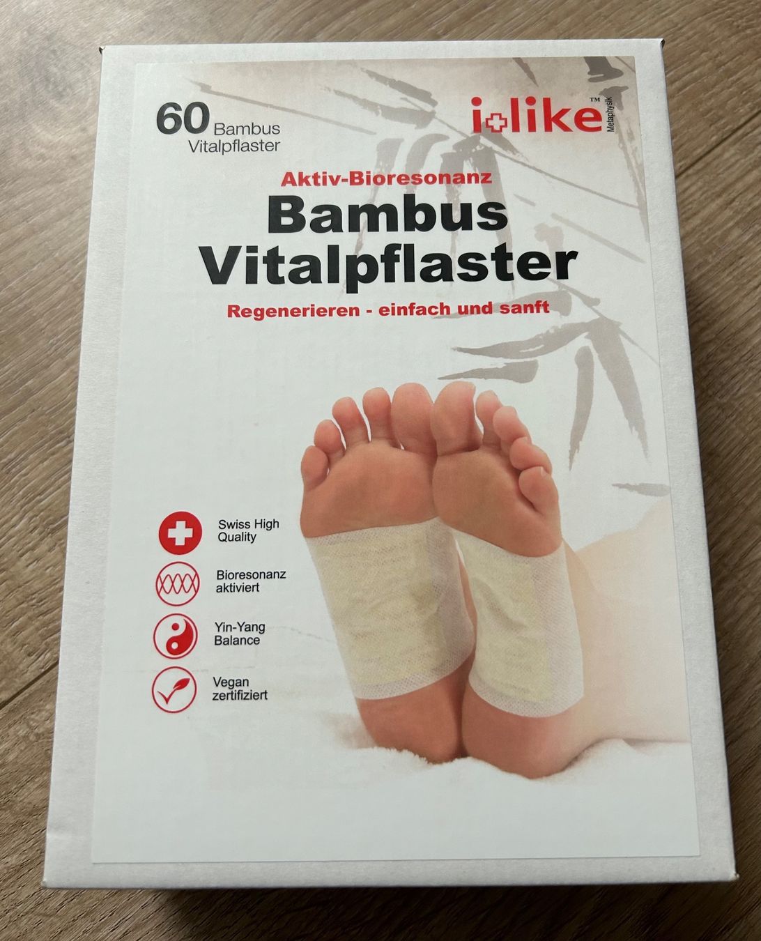 Pediküre: Bambus Vitalpflaster – Neu und originalverpackt aus Wil SG von Bitzitom