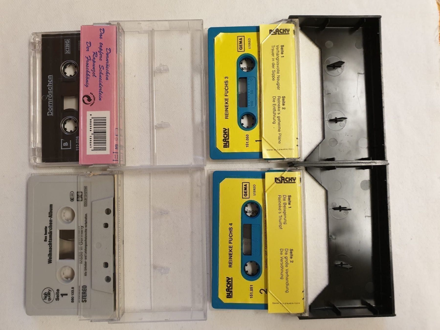 Musicassette: 14 Kinderkassetten / Märchen – Usato da Rebstein venduto da gimmma 3