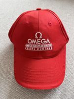 Omega European Masters Baseball Cap Red Adjustable