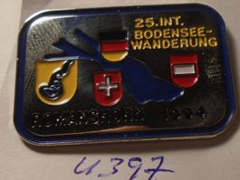 1 Bodenseewanderung Romanshorn 1984 Pin (U397)
